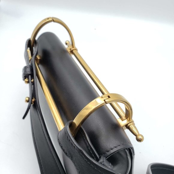 100% Authentic Prada Cahier Black Clutch Shoulder Bag - Picture 5 of 16